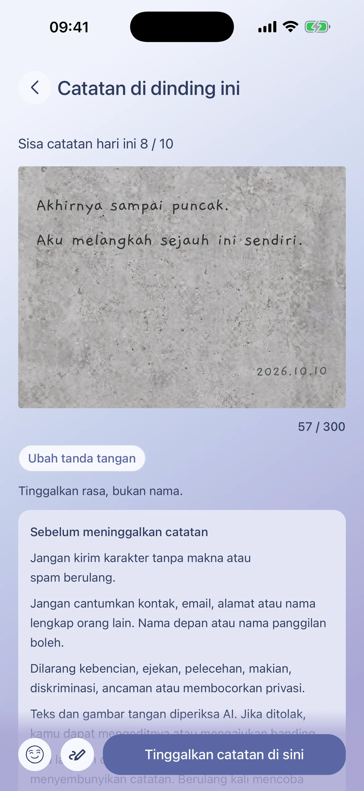 Untuk orang yang dirindukan, atau dirimu nanti.